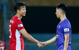 Quế Ngọc Hải an ủi Đình Trọng khi Viettel lần đầu khiến Hà Nội FC ôm hận