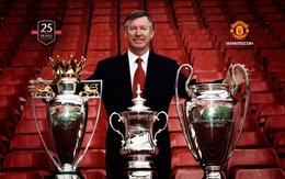 Sir Alex Ferguson giành 'cú ăn ba' ở tuổi 79