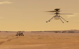 NASA công bố âm thanh của trực thăng trên sao Hỏa