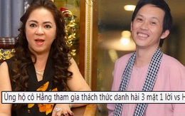 Vợ Dũng 'lò vôi' được netizen hiến kế cách '3 mặt 1 lời' với NS Hoài Linh: Đi thi Thách Thức Danh Hài!