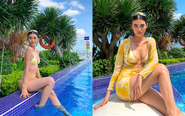 Hậu chia tay tỷ phú U80, người mẫu Việt tung loạt ảnh bikini nóng bỏng