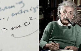 Người giấu tên chi 27 tỉ đồng mua thư tay viết phương trình nổi tiếng của Albert Einstein