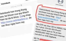 Cảnh báo mất tiền trong tài khoản ngân hàng