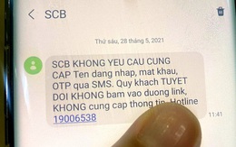 Đến lượt SCB, VIB cảnh báo tin nhắn mạo danh ngân hàng để lừa đảo