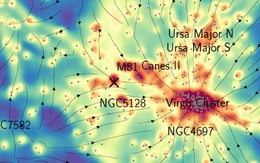 Thiên hà chứa Trái Đất bị sợi xích ma nối với các thiên hà khác