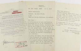 Hitler viết gì trong 'bức thư tuyệt mệnh'?