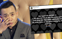 Trấn Thành gây tranh cãi vì đăng status cầu xin 'mẹ thiên nhiên nương tay' giữa dịch Covid-19 sau đó lại xóa vội?