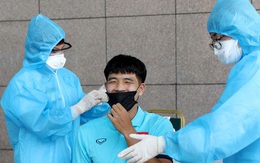 Tuyển Việt Nam xét nghiệm Covid-19, thực hiện nghiêm lệnh 'đóng cửa'