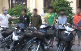 5 thiếu niên ‘đá xế’ lấy phương tiện đi trộm cắp