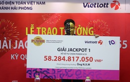 Mua vé số từ tiền thừa khi đi chợ, một người Hà Nội trúng hơn 58 tỷ đồng