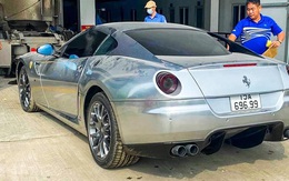 Ferrari 599 GTB thứ 2 tại Việt Nam lộ diện với biển số đẹp, đại gia sở hữu có cả bộ sưu tập siêu xe nổi tiếng tại Hải Phòng