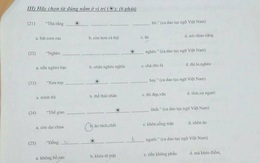 Bài kiểm tra tiếng Việt cho người nước ngoài toàn ca dao tục ngữ, dân bản địa cũng tiền đình vì khó