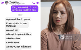 “Cô Xuyến” Hoàng Yến tung loạt tin nhắn thái độ khác 180 độ của chồng cũ thứ 4, hoá ra liên quan đến vụ ngoại tình 3 lần?