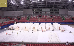 Quảng Châu thần tốc dựng phòng xét nghiệm COVID-19 dã chiến trong 10 giờ