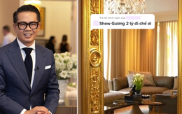 Thái Công gây choáng khi đặt vào nhà nữ đại gia tấm gương giá 2 tỷ, netizen kêu đưa 10 triệu mua về cho cái đẹp hơn