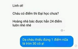 Hàng xóm khoe con thi đại học được 24 điểm, ai ngờ gặp "cao thủ" chẳng vừa, đáp trả 1 dòng mà tức anh ách