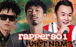 Câu hỏi lớn nhất lúc này: Ai là rapper số 1 Việt Nam?