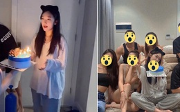 Cựu hot girl Hà Nội bất chấp Chỉ thị 16 vẫn tụ tập mừng sinh nhật, nghi vấn sử dụng bóng cười trong bữa tiệc
