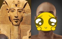 Tái hiện khuôn mặt Pharaoh Ai Cập từ bộ hài cốt, các nhà khoa học khiến thế giới ngả nghiêng vì dung mạo như "nam thần" của nhà vua