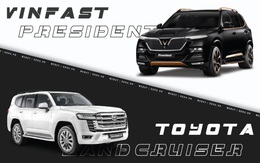 VinFast President 1 tuổi đã bật mạnh, Toyota Land Cruiser 'già' 71 tuổi thì sao?