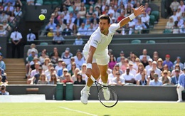 Wimbledon: Djokovic trở thành tay vợt đầu tiên thắng ít nhất 75 trận ở từng Grand Slam