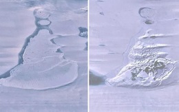 Chiếc hồ khổng lồ ở Nam Cực biến mất sau 3 ngày