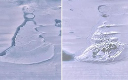Chiếc hồ khổng lồ ở Nam Cực biến mất sau 3 ngày