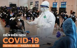 Gần 50.000 địa điểm ở TP.HCM không an toàn vì dịch COVID-19. Có 3 tài xế chở hàng ở Hà Nội nghi mắc COVID-19