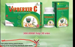 Dược phẩm Vinh Gia nói gì về thực phẩm chức năng VIPDERVIR C có tên gần giống "thuốc điều trị COVID" đang nghiên cứu lâm sàng?