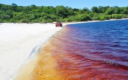 'Hồ nước coca cola' độc nhất vô nhị ở Brazil