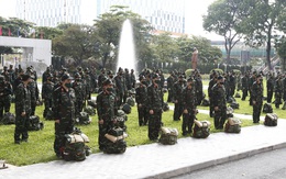 300 cán bộ chiến sĩ quân y vào TP.HCM và các tỉnh phía Nam chống dịch Covid-19