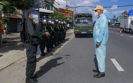 TP.HCM tiếp nhận lực lượng tăng cường phòng chống dịch Covid-19 của Bộ Công an