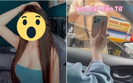 Xôn xao clip cô gái đánh ô tô thông chốt giữa mùa dịch, viết caption "kim bài miễn tử" khiến netizen sôi máu