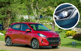 Lắp 'trọng pháo' đấu VinFast Fadil và Kia Morning, Hyundai Grand i10 lại 'bỏ rơi' 1 chiếc đèn