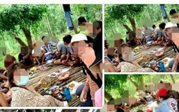 21 nam nữ rủ nhau vào rừng nhậu khi đang giãn cách xã hội, bị phạt 210 triệu đồng