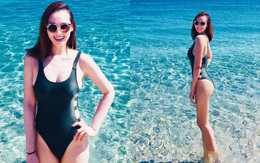 Sắc vóc nóng bỏng của "Phụ nữ thế kỉ 21" Lã Thanh Huyền ở tuổi U40