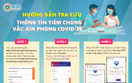 Cách tra cứu thông tin tiêm chủng vắc-xin phòng Covid-19 do HCDC hướng dẫn