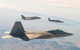 Tiêm kích F-22 đấu với F-35