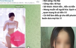 Tràn lan hoạt động 'Sugar Daddy' 'núp bóng' hội nhóm trên Telegram