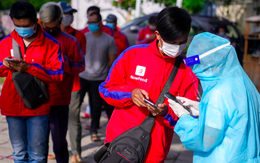 Shipper hứng khởi vì việc test Covid-19 dễ dàng, nhanh chóng