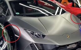 Lamborghini Huracan EVO độc nhất Việt Nam lọt thỏm giữa dàn siêu xe trăm tỷ, cách đỗ xe cũng gây chú ý