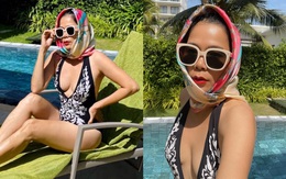 Mỹ Lệ diện bikini táo bạo, khoe thân hình nóng bỏng tuổi 50