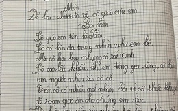 Bài văn tả giáo viên "cao lều khều, trán nhiều nếp nhăn", đọc đoạn kết mới thấy tinh tế