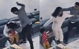 Gã chồng giám đốc bạo hành vợ dã man ngay trước mặt con nhỏ, hành động "nửa vời" của mẹ chồng khiến dân tình thêm khó hiểu