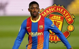 Chuyển nhượng 30/1: Man United gia nhập cuộc đua giành Dembele