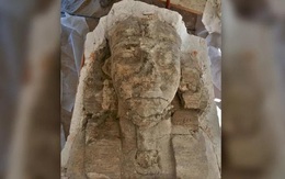 Tìm thấy 2 tượng nhân sư khổng lồ tại ngôi đền Ai Cập cổ đại