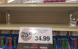 Thư từ Mỹ: Cháy hàng bộ xét nghiệm nhanh Covid-19