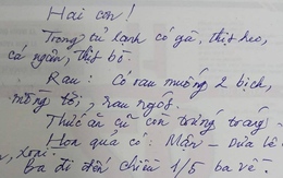 Những lá thư tay bố chồng viết cho hai con khiến dân mạng xuýt xoa muốn học theo