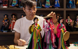 Người lưu giữ nét văn hóa trang phục 54 dân tộc qua những mẫu búp bê