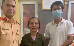 Cụ bà 72 tuổi bị lẫn đi từ Thái Bình lên Hà Nội tìm con trai
